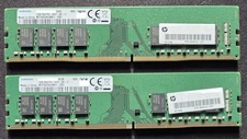 SAMSUNG 32GB (2x16GB)  DDR4 PC4-2400 M378A2K43BB1-CRC HP P/N 854914-001