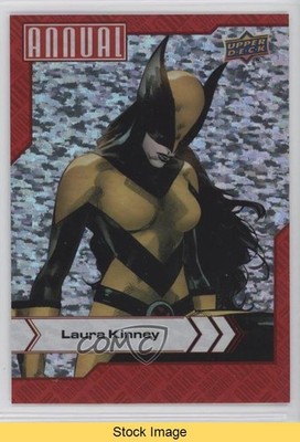 2022-23 Upper Deck Marvel Annual Silver Sparkle Laura Kinney #100 READ 0w6