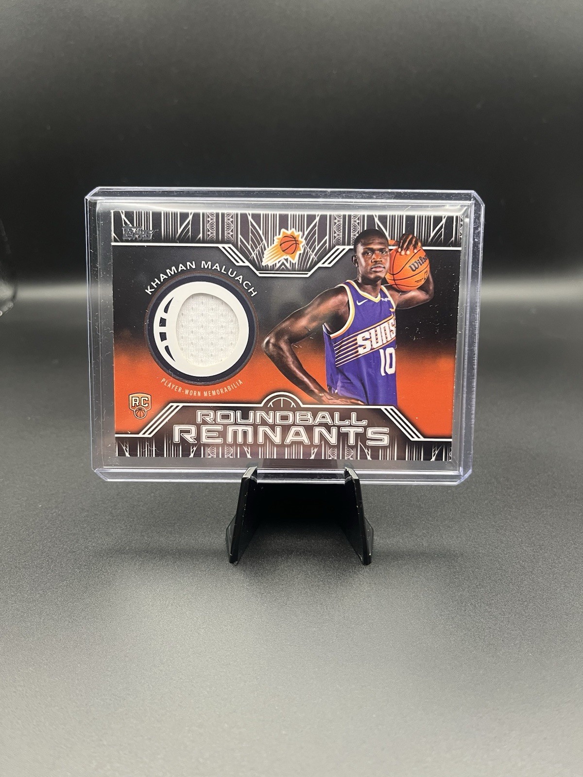 2025-26 Topps - Rookie Roundball Remnants Khaman Maluach #RRR-KM (MEM, RC)