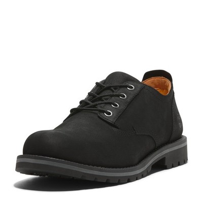 Men's Redwood Falls Lace Up Waterproof Shoe, Black Nubuck, 7 Medium