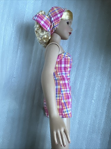 Tonner 2006 KITTY COLLIER MÄDCHEN VON NEBENAN BLOND ANGEZOGEN 18" MODEPUPPE SELTEN LE - Bild 17 von 19