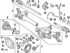 Genuine Ford Axle Housing Guide 8C3Z-3T695-B