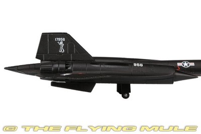 ヘルパ ダイキャストモデル 1/200 SR-71 ブラックバード 1/200 SR-71A ブラックバード アメリカ空軍 第9戦略偵察航空団
