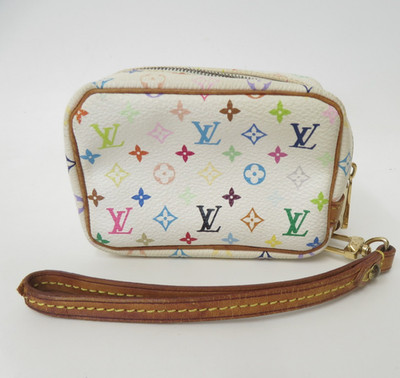 echt Louis Vuitton Monogramm Multicolor Trousse Wapity Beutel Tasche F#52376