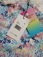 Hurley Swimwear One Piece Swimsuit Youth Size 14 Multicolor Floral