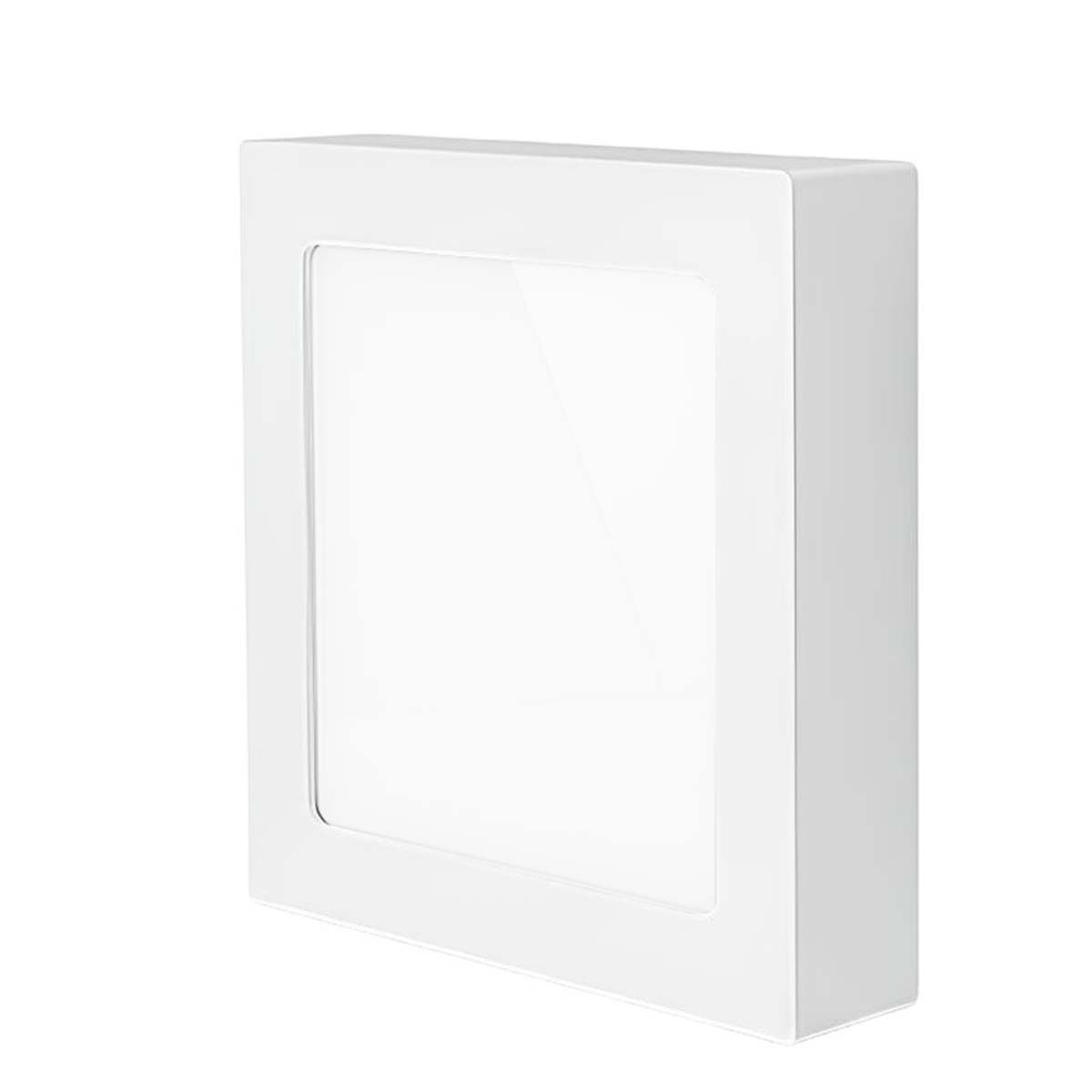 Panneau LED carré 25W 29.2x29.2cm à basse consommation d'énergie blanc