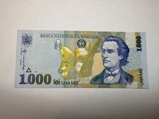 Romania 1000 Lei 1998 Great Condition Circulated Banknote Paper Money Pick #106