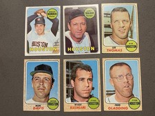 Houston Astros 6 Card Lot