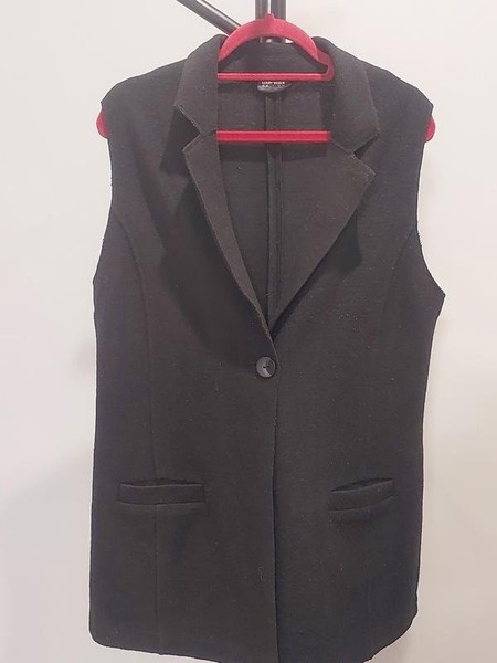 Women Gerry Weber Vest Black Wool 44