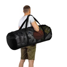 XXL Large Mesh Dive Bag Scuba Gear Bag Duffle Dive Case with Shoulder Strap