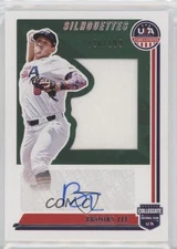 2022 USA Baseball Stars & Stripes Silhouettes Signatures Jerseys Brooks Lee Auto