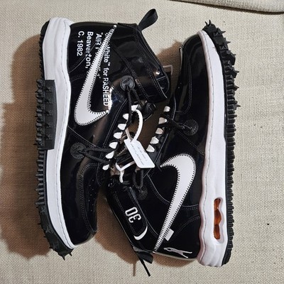 Nike x Off-White Air Force 1 Mid SP  Sheed  Black DR0500-001 Size 15M No Box 