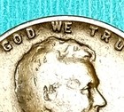1941 Lincoln Wheat Penny No Mint Mark - ERRORS "L"-On Rim & Elevated "W"  5547nv — photo 6