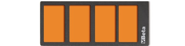 Beta VPM3 Organizzazione Carrello: 4 Vaschette Morbide Antiscivolo