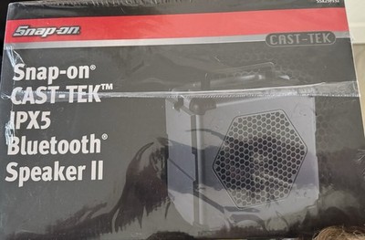 Snap-on CAST-TEK IPX5 Bluetooth Speaker II Powerbank Strap Gray
