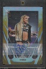 2026 Topps Chrome WWE LIV MORGAN Auto On-Card GOLD REFRACTOR /50 SSP BW1