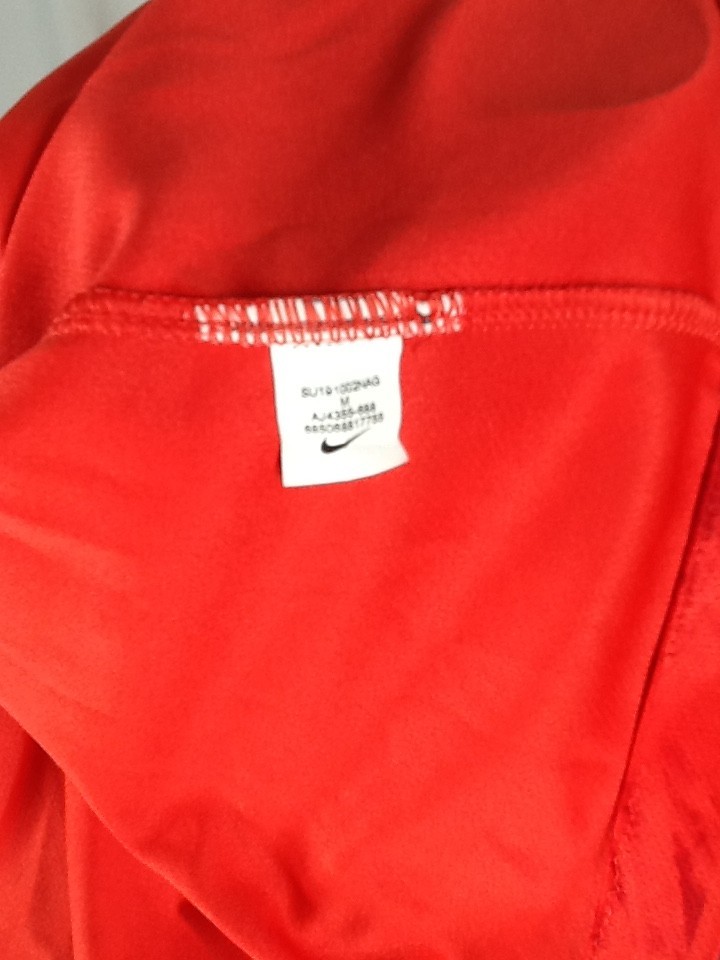 Nike USA Women's National Team Soccer Away Jersey (Medium) Red Dri-Fit 2019 thumbnail 7