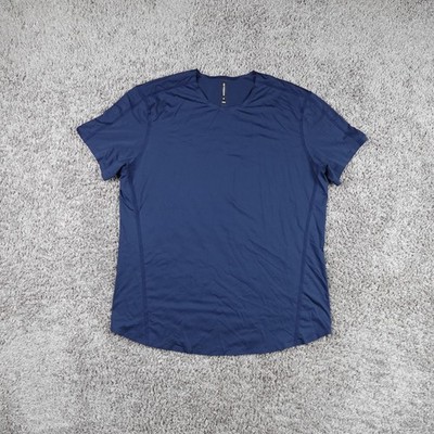 Ten Thousand The Distance Shirt Mens Medium Blue Athletic Running Tee