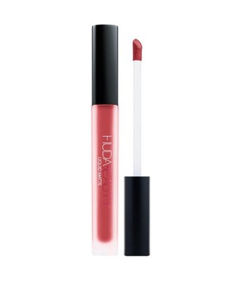 HUDA BEAUTY LIQUID MATTE ULTRA-COMFORT TRANSFER-PROOF LIPSTICK ICON