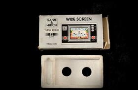 Nintendo Game & Watch Turtle Bridge wide LCD screen vintage classic toy games