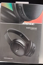 Bose QuietComfort Wireless Over-Ear Headphones - Brand New - Black
