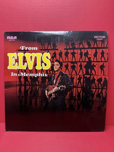 VINTAGE VINYL LP RECORD ALBUM ELVIS PRESLEY IN MEMPHIS RCA RECORDS 1969