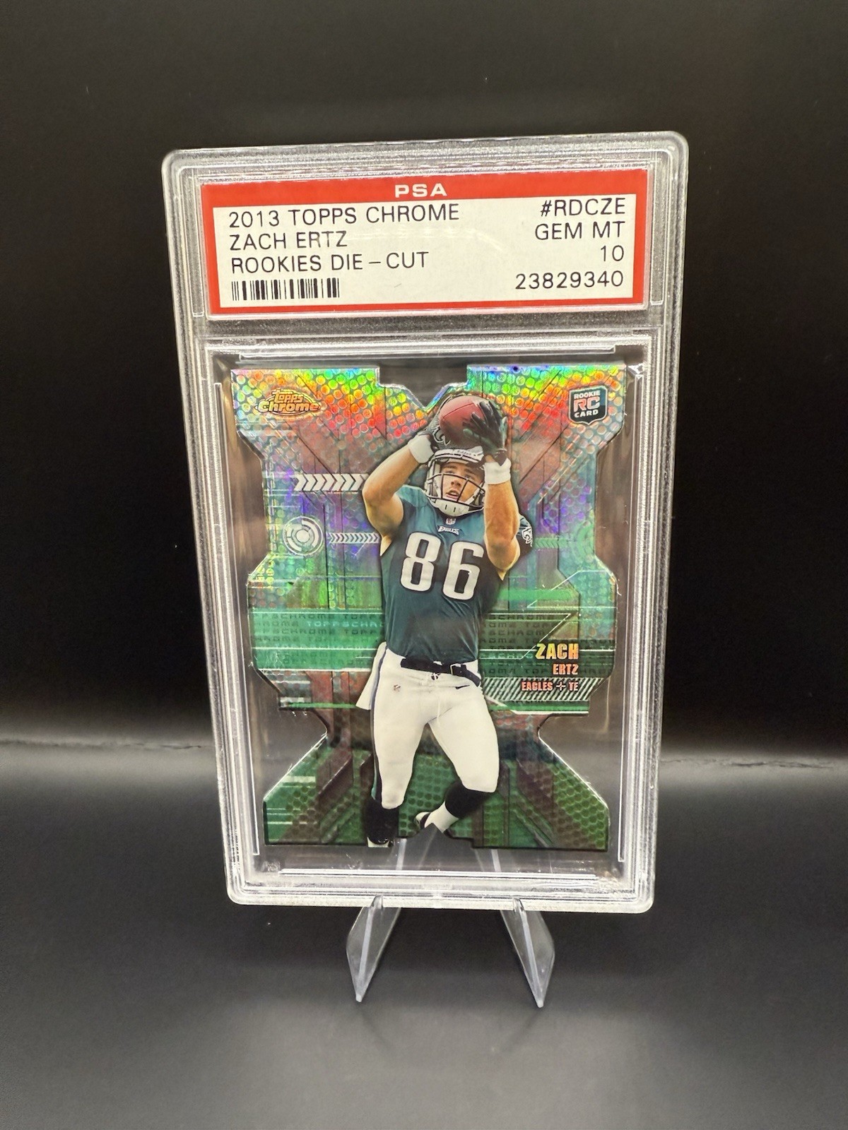 Zach Ertz Topps Chrome Rookies Die-Cut #RDCZE Base