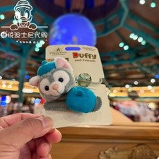 Shanghai Disney Gelatoni Plush Hair Tie  Hair Clip Accessory Set