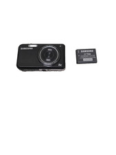 Samsung PL120 14.2MP DualView Digital Camera - Black  Tested