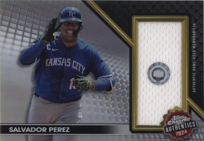 TOPPS MLBカード CHROME SALVADOR PEREZ KANSAS CITY S /75 #107 送料無料 中古 IT2 2024 Topps Chrome - Salvador Perez #TCA-SP for sale | eBay