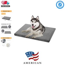 Stylish Dog Bed Mat Dog Crate Pad Mattress Reversible Cool  Warm, Water Proo...