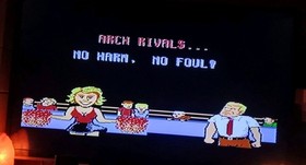 Nintendo NES Entertainment System Arch Rivals PAL Game Complete BOXED & RARE