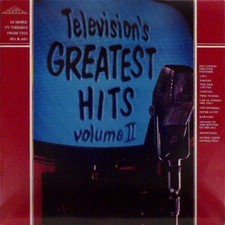 Television's Greatest Hits Volume II Vinyl LP (2xLP Record, Compilation) - NM/NM