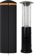 Full-Length Outdoor Patio Heater Cover Fits Spiral Flame LPG Patio Heaters Heavy