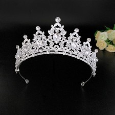 1 Set Wedding Jewelry Bridal Tiara Earrings Necklace Bride Headpieces