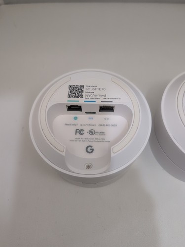 Google Home Nest WiFi Mesh Router AC-1304 Lot Of 2 For Parts Only Read Desc. - 第 3/4 張圖片
