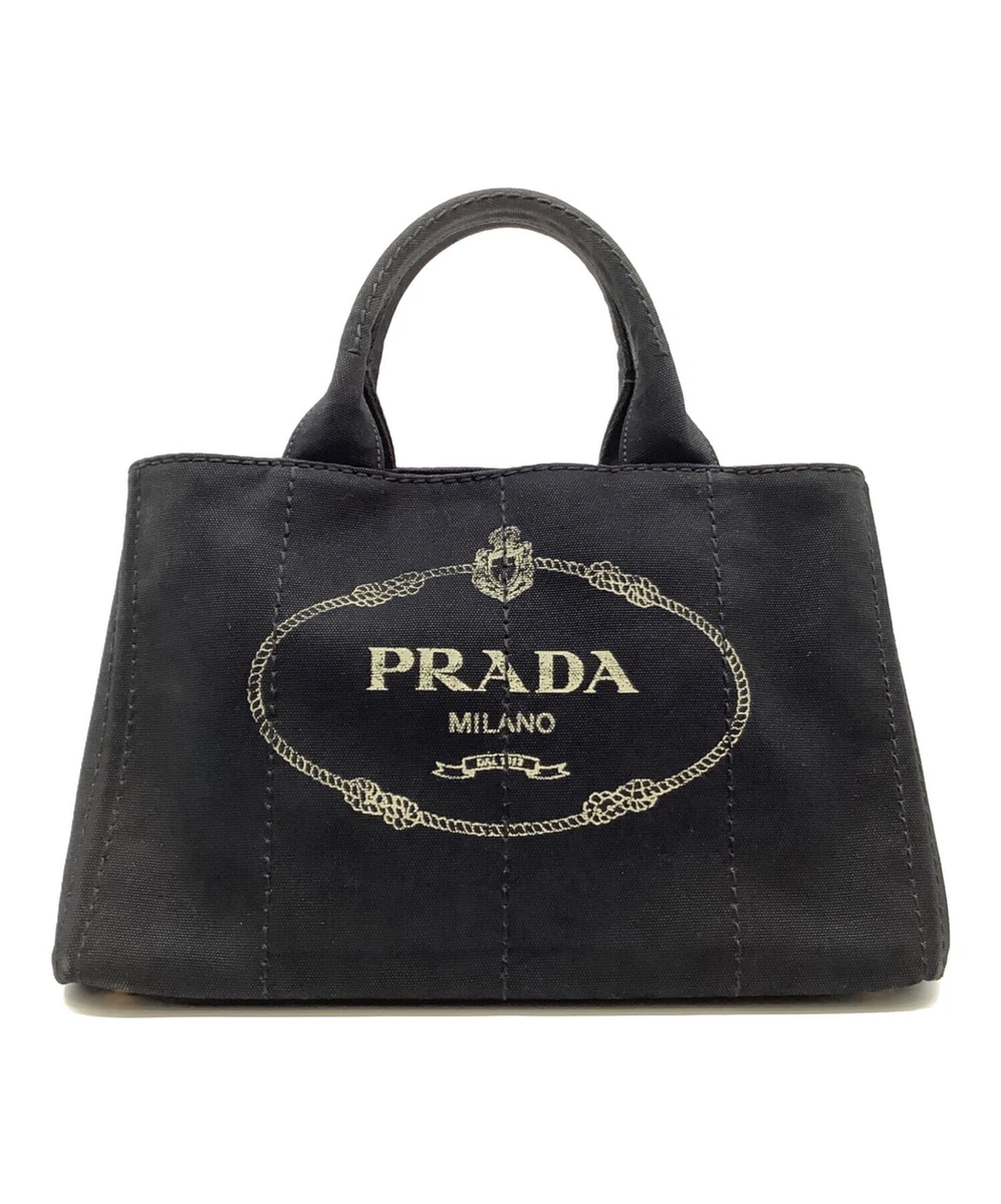 PRADA Canapa Black Bags & Handbags for Women for sale | eBay