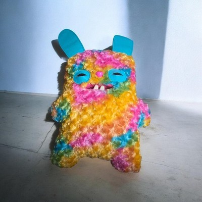 CATCH ME BIGG FUGGLER XL RABID RABIT 17 INCH Big NEW RARE PINK BUTTONHOLE