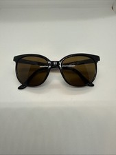 Vintage Vuarnet 002 Matte Black Sunglasses PX2000 Mineral Brown lens