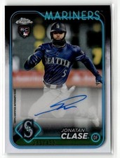 2024 Topps Chrome Update #AC-JCL Jonatan Clase Autographs Refractors #/499