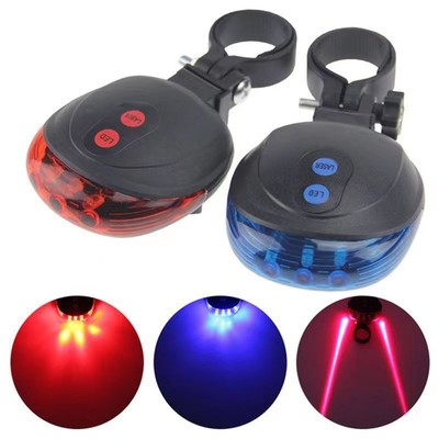 Fahrrad Laser Rücklicht 5 LED Parallel Linie Laser Laser Rücklicht Berg