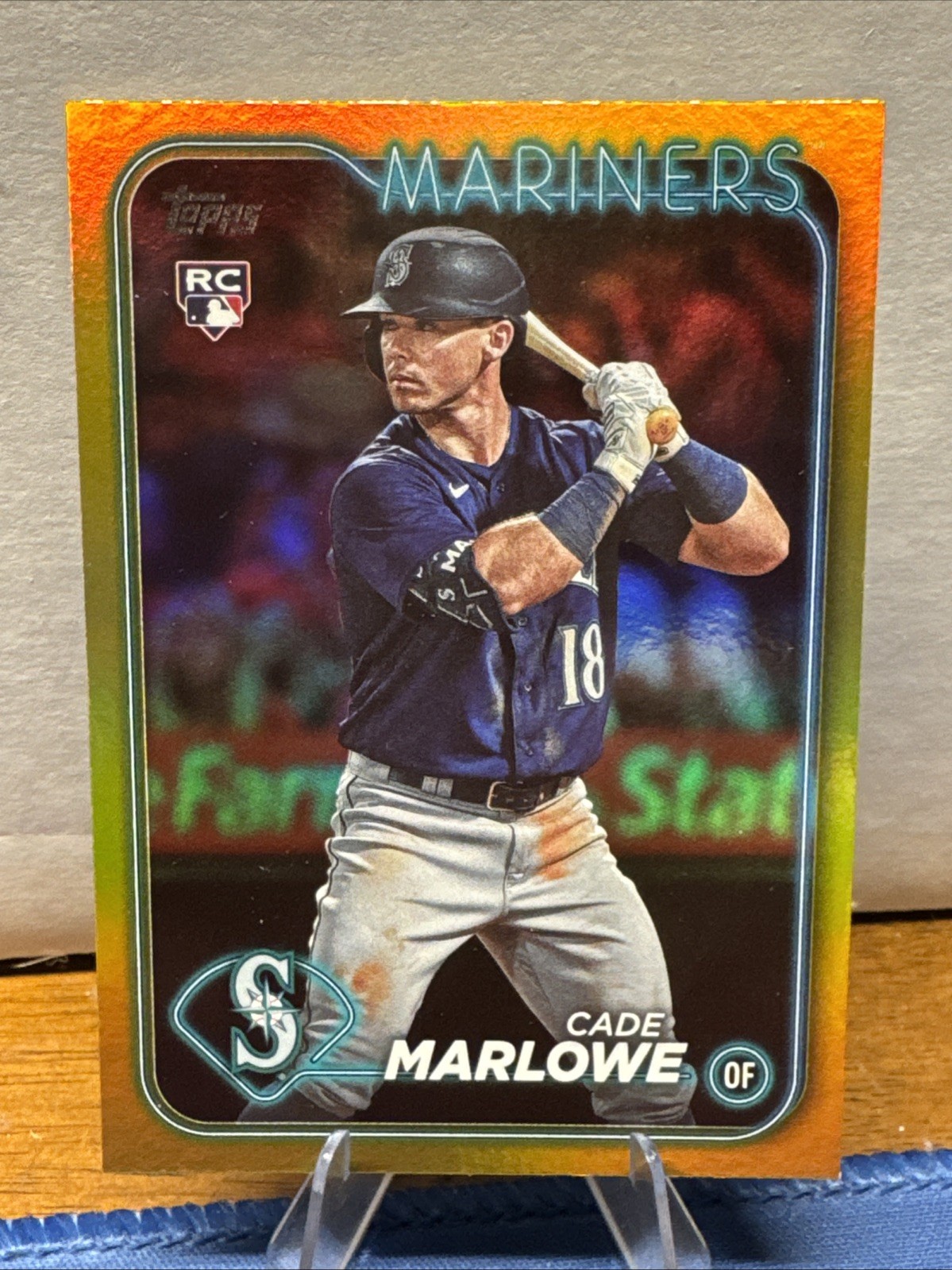 2024 Topps Series 1 - Cade Marlowe #286 Gold Foil (RC)