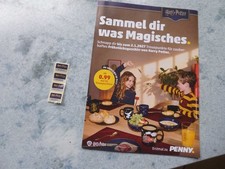 14 Penny Sammelpunkte f&uuml;r Harry Potter Geschirr, neu