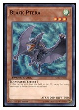 Yugioh Black Ptera #SBTK-EN020 Speed Duel: Trials of the Kingdom LP