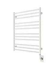 Ico Bath Tuzio Sorano 23.5" x 31" Towel Warmer Matte White Plug-in $2300 