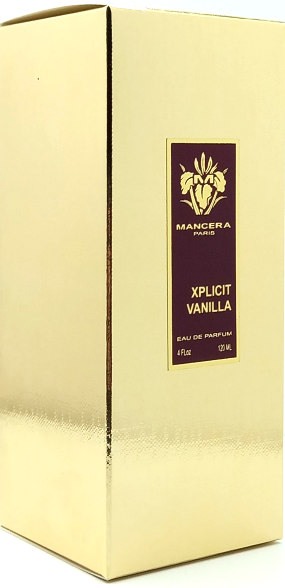MANCERA XPLICIT VANILLA EAU DE PARFUM SPRAY UNISEX 4.0 Oz / 120 ml