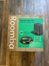 iRobot - Roomba Max 705 Vac Robot Vacuum + AutoEmpty Dock - Black