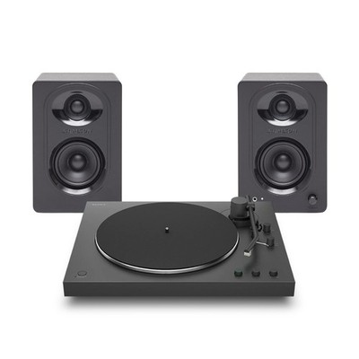 Sony PS-LX3BT Wireless Bluetooth Turntable (2026 Model) with Studio Monitors