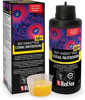 Red Sea Reef Energy plus 500Ml (AB+) All in One Coral Food for Saltwater Aquariu
