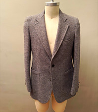 Yves Saint Laurent Men’s 36R Vintage 1980’s Made in USA Wool Tweed Sport Coat